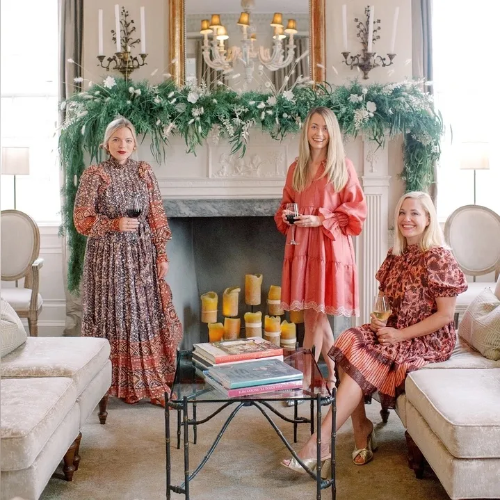 Ulla Johnson Dhalia Bordeaux Purple Maroon Batik Puff Sleeve Silk Dress Size 2 - Image 2