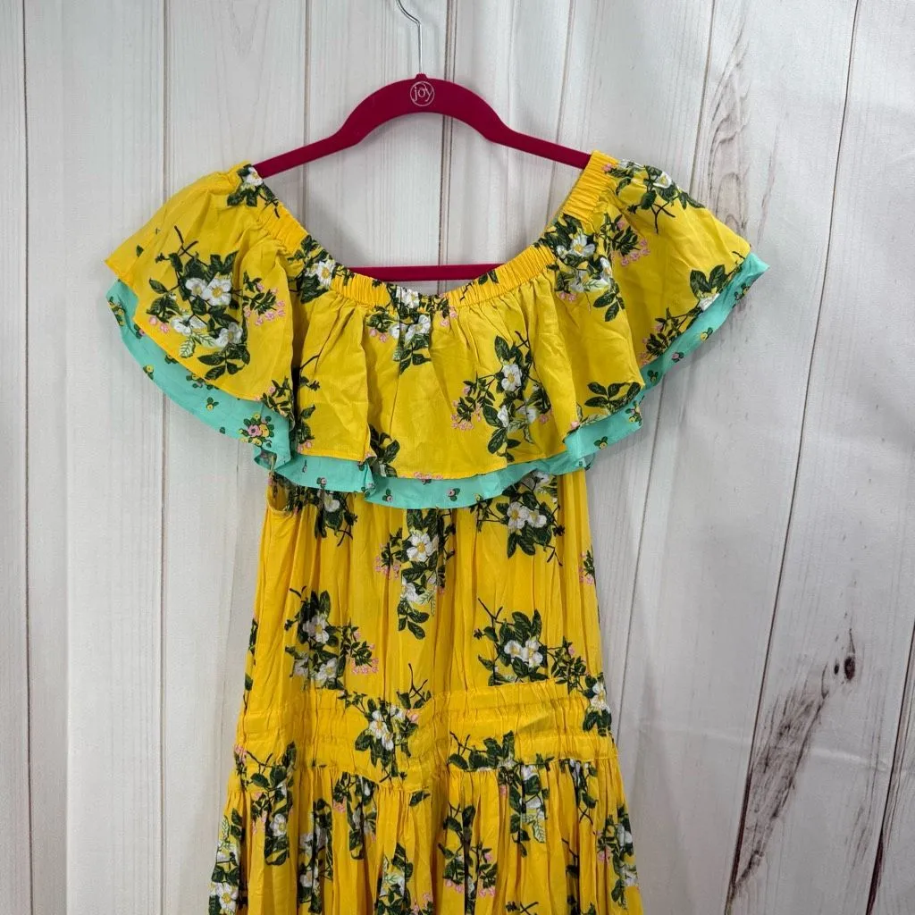 Matilda Jane Women’s Medium Hooked on a Feeling Yellow Floral Dress New - Image 4