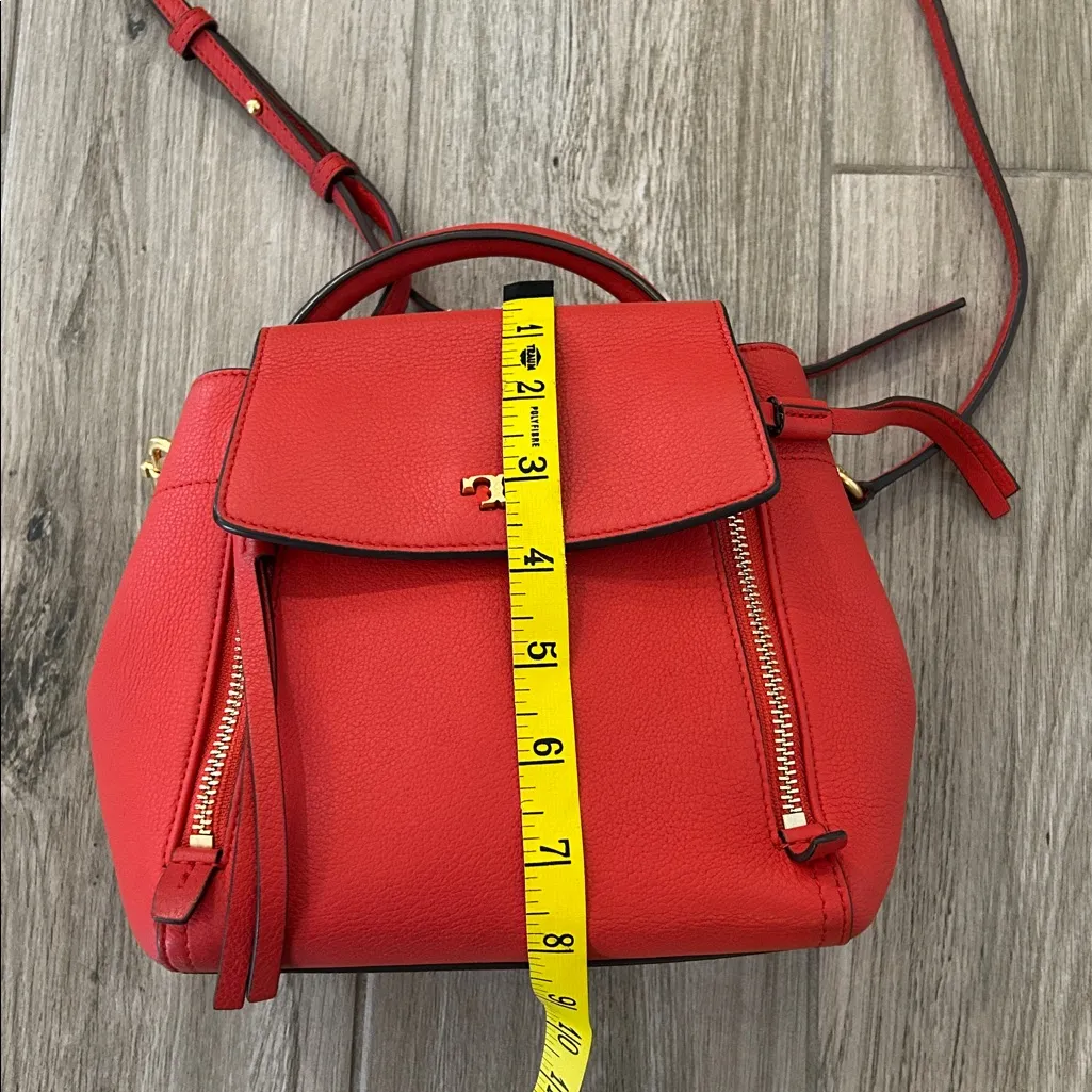 Tory Burch Red Leather Handbag - Image 12