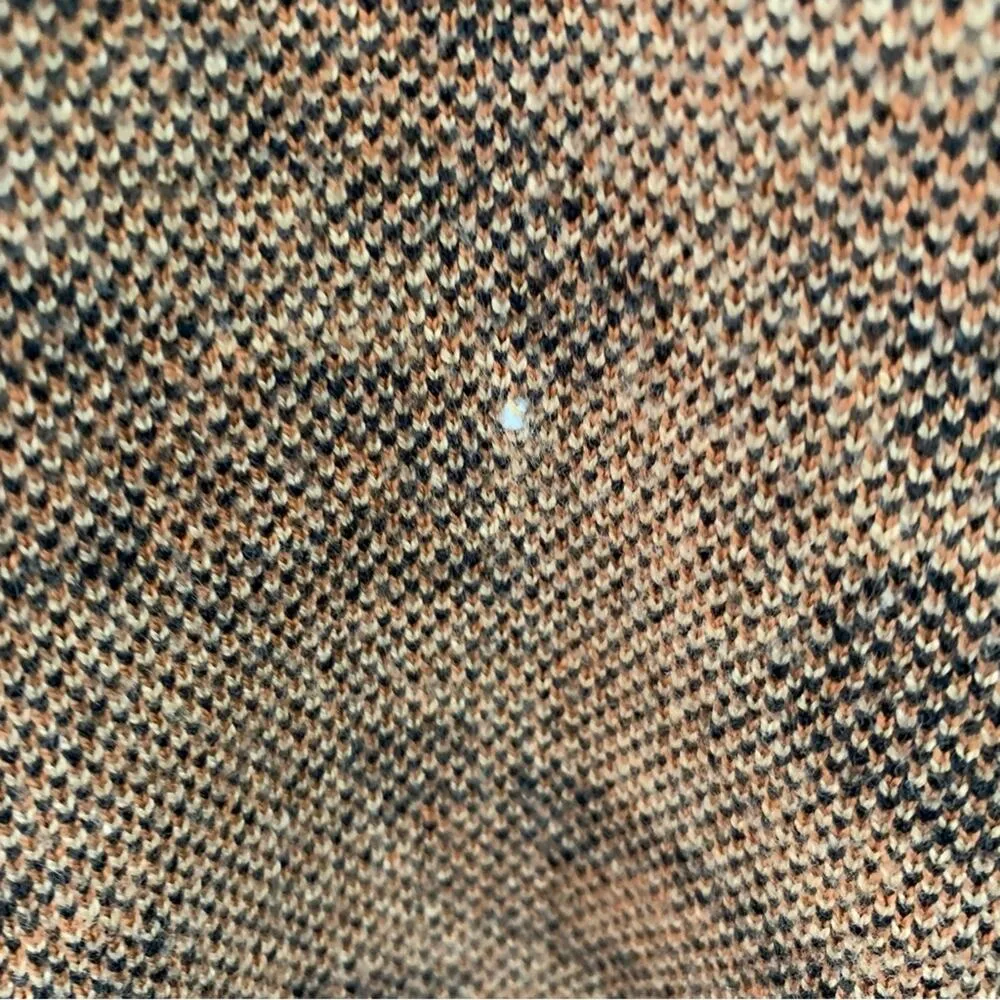 Splendid Cardigan Cheetah Animal Print Open Front Long Sleeve Knit Brown - Image 5