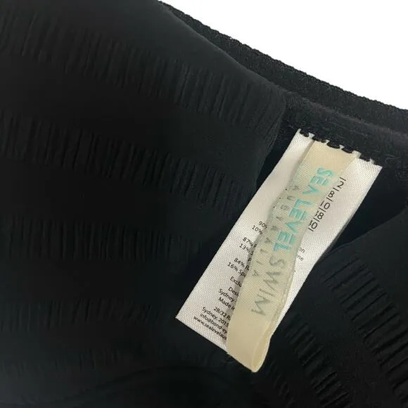 SEA‎ LEVEL $155 Black Palisades Bandeau One - Image 7