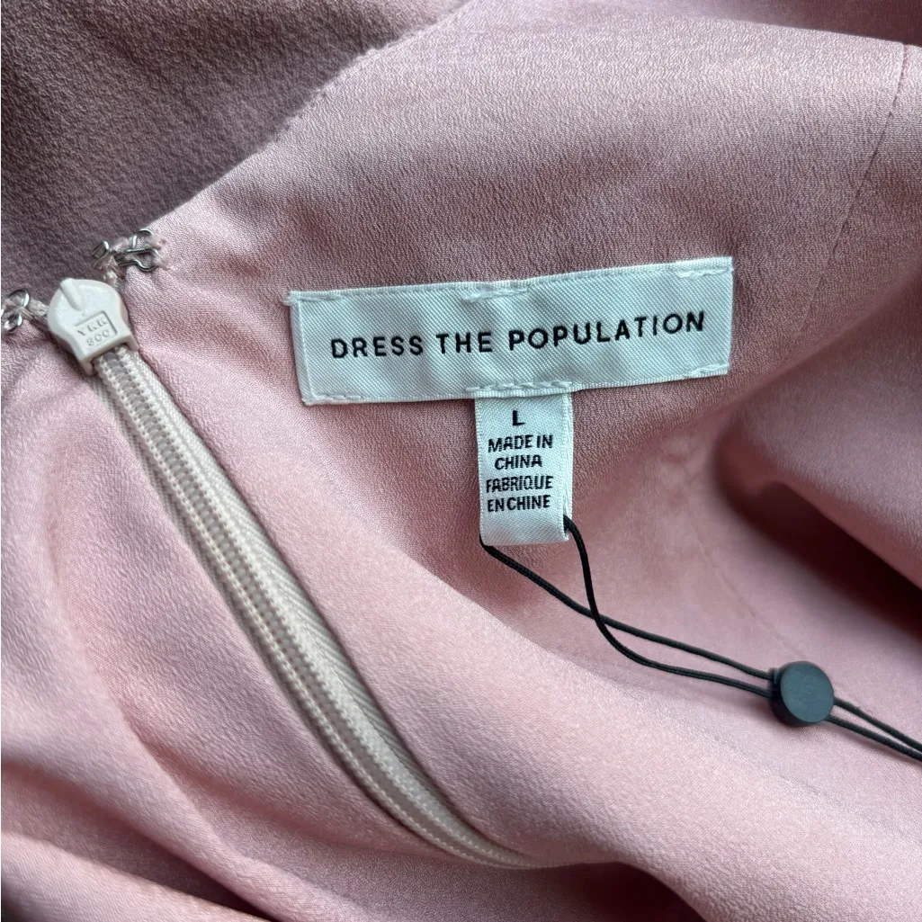 Elegant Pink (Dress The Population) Kenna
Lace Popover Bodice - Image 11