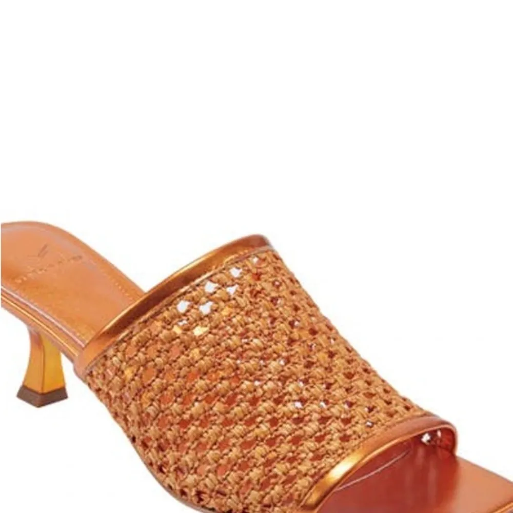 NEW Marc Fisher LTD Juliette Sandal In Orange - Image 6