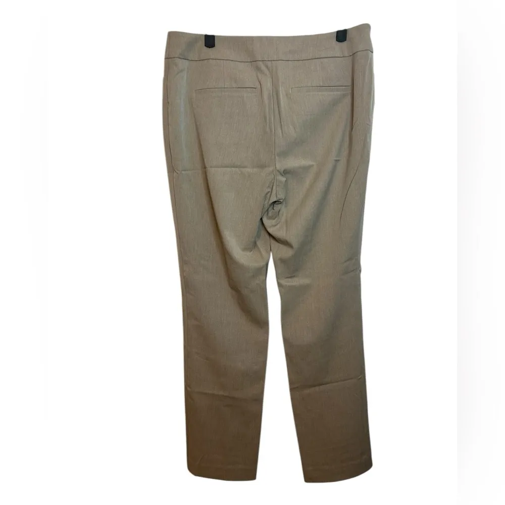 Ann Taylor Classic Tan Straight Stretch Leg Trousers - Image 2