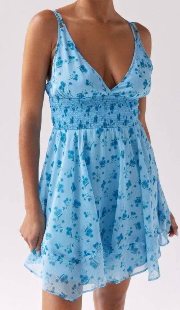 NWT Urban Outfitters Sweet Escape Asymmetrical Mini Dress Size XS - Image 5