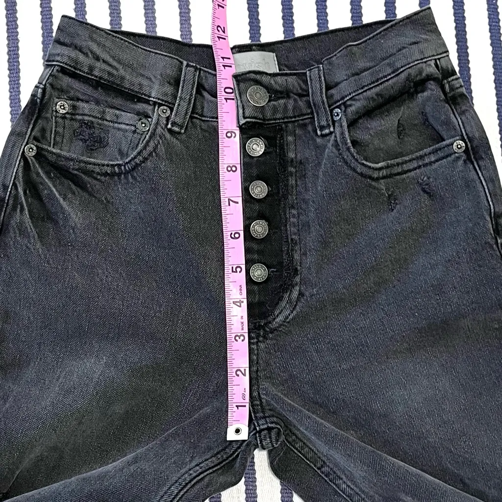 Boyish The Mikey High Rise Wide Leg in Moonfleet Size 24 - Image 6