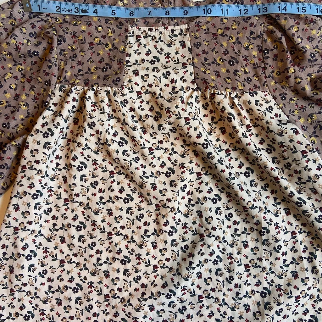 Andree by unit sienna babydoll blouse size medium - Image 7