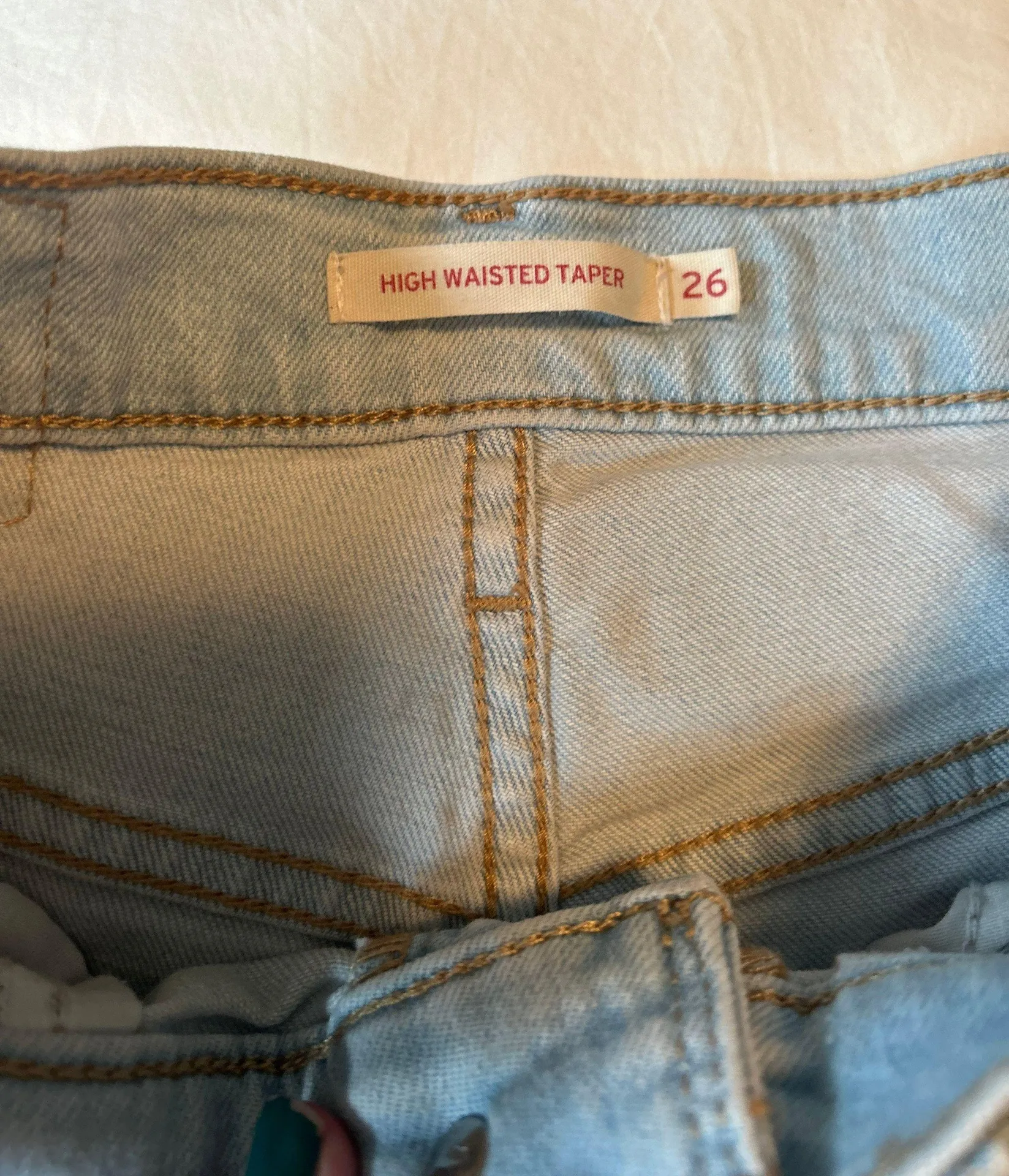 Levi’s High-Waisted Taper Jeans - Image 4