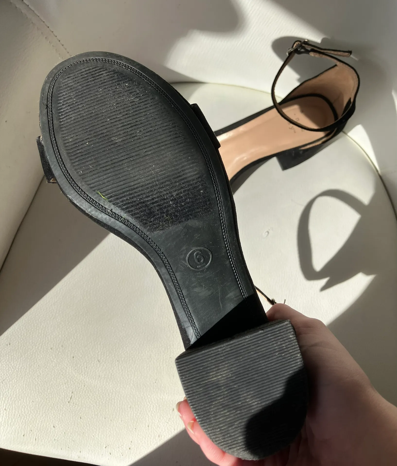 Black  Strappy Heels - Image 5