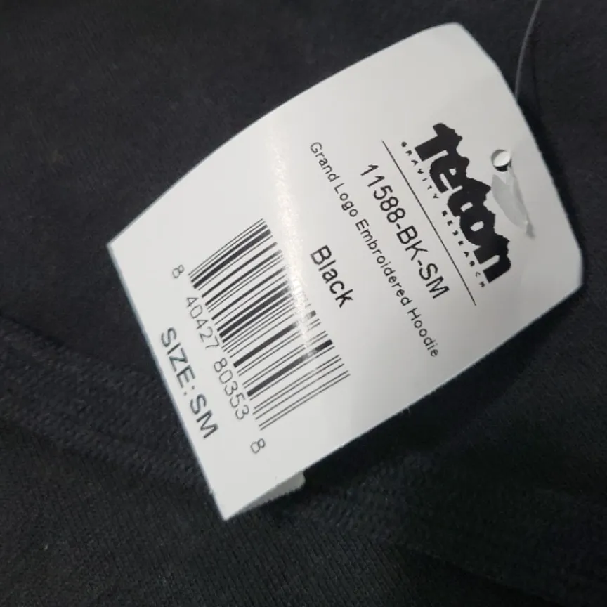 Sweatshirt Size Small Grand Logo Embroidered Teton Gravity Research Hoodie Unisex - Image 7