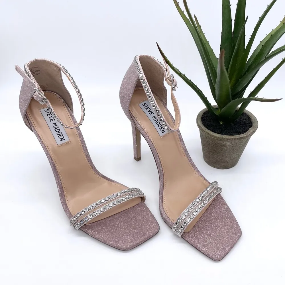 Steve Madden Blush Collette Strappy Stiletto Heels - Image 2