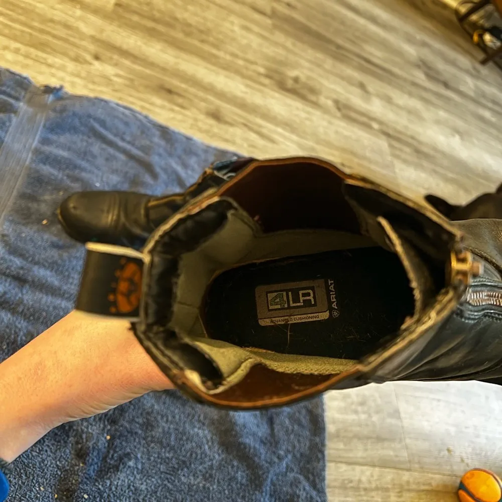 Leather Zip Paddock Boots - Image 4