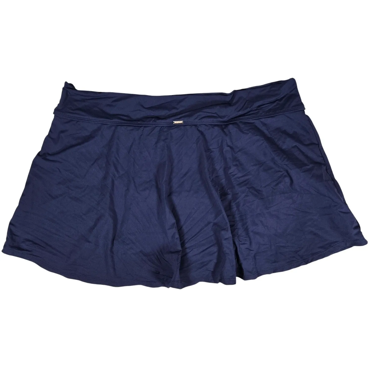 Anne Cole Soft Band Skirted Swim Bottom in Navy 22W‎ NWT - Image 2