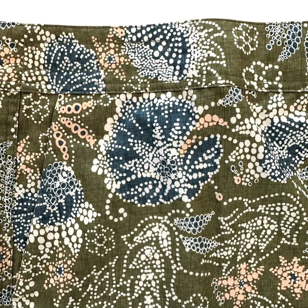 NEW RipSkirt Hawaii Green Floral Wrap Skirt – Size XXL - Image 3