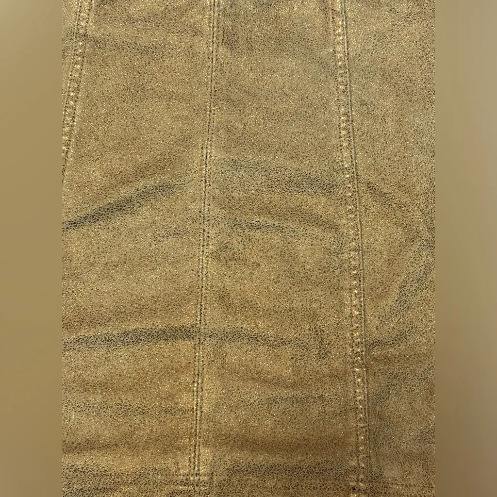 FREE PEOPLE Vegan Suede MODERN FEMME Mini Skirt Size 0 - Image 7