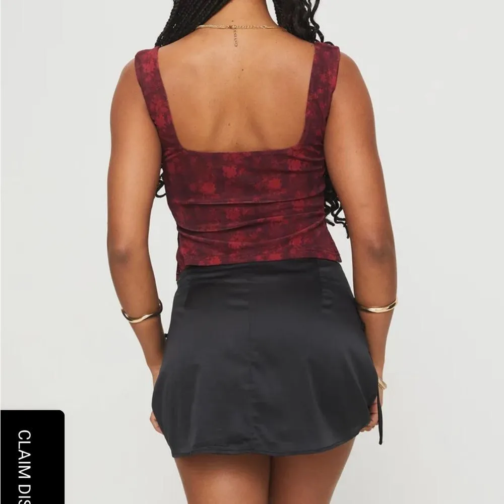 Ambrosia Mini Skirt Black Size 2 - Image 3