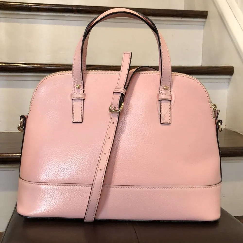 KATE SPADE Pink GRAND STREET RACHELLE Top Handle Tote Crossbody Shoulder Bag - Image 2
