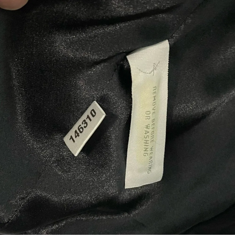 Ann‎ Taylor Black Blazer Textured Wool Blend 2 Button Size 4 - Image 7