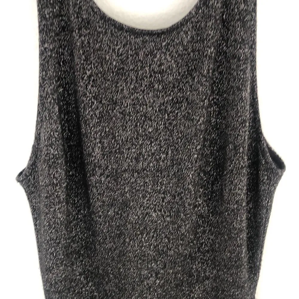 Divided little black dress.  Size 4. Lots of sparkle! - Image 6