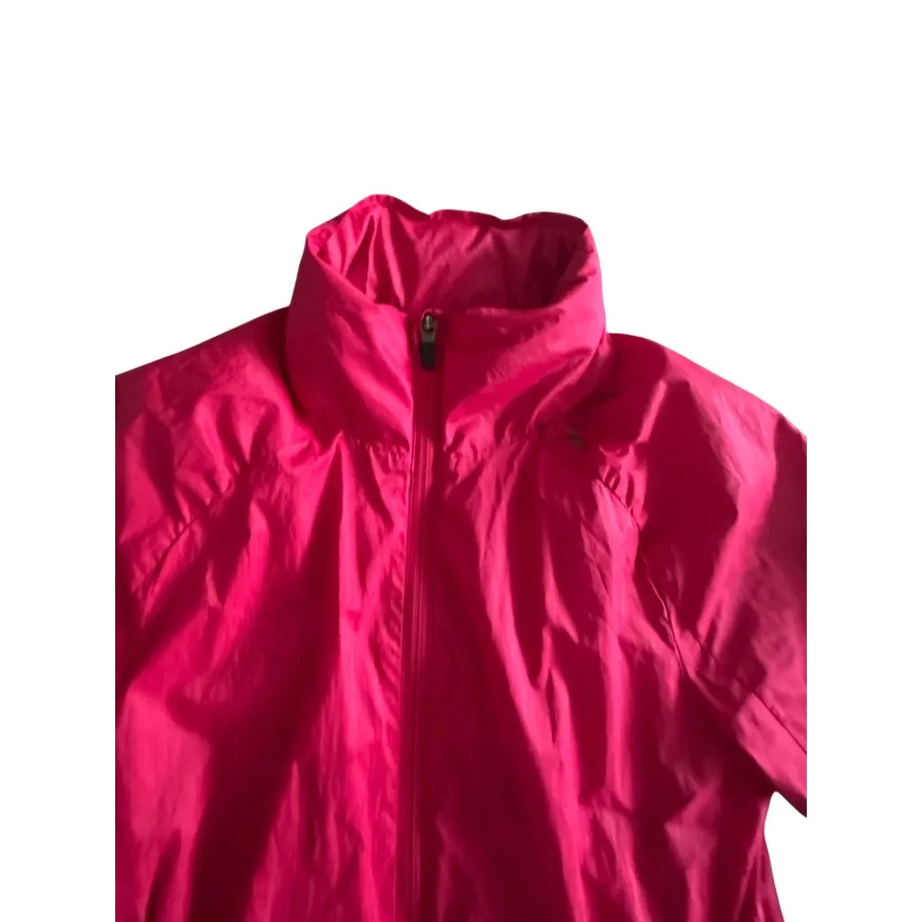 RUU Womens Pink Hoodie Windbreaker Jacket Size X Small - Image 5
