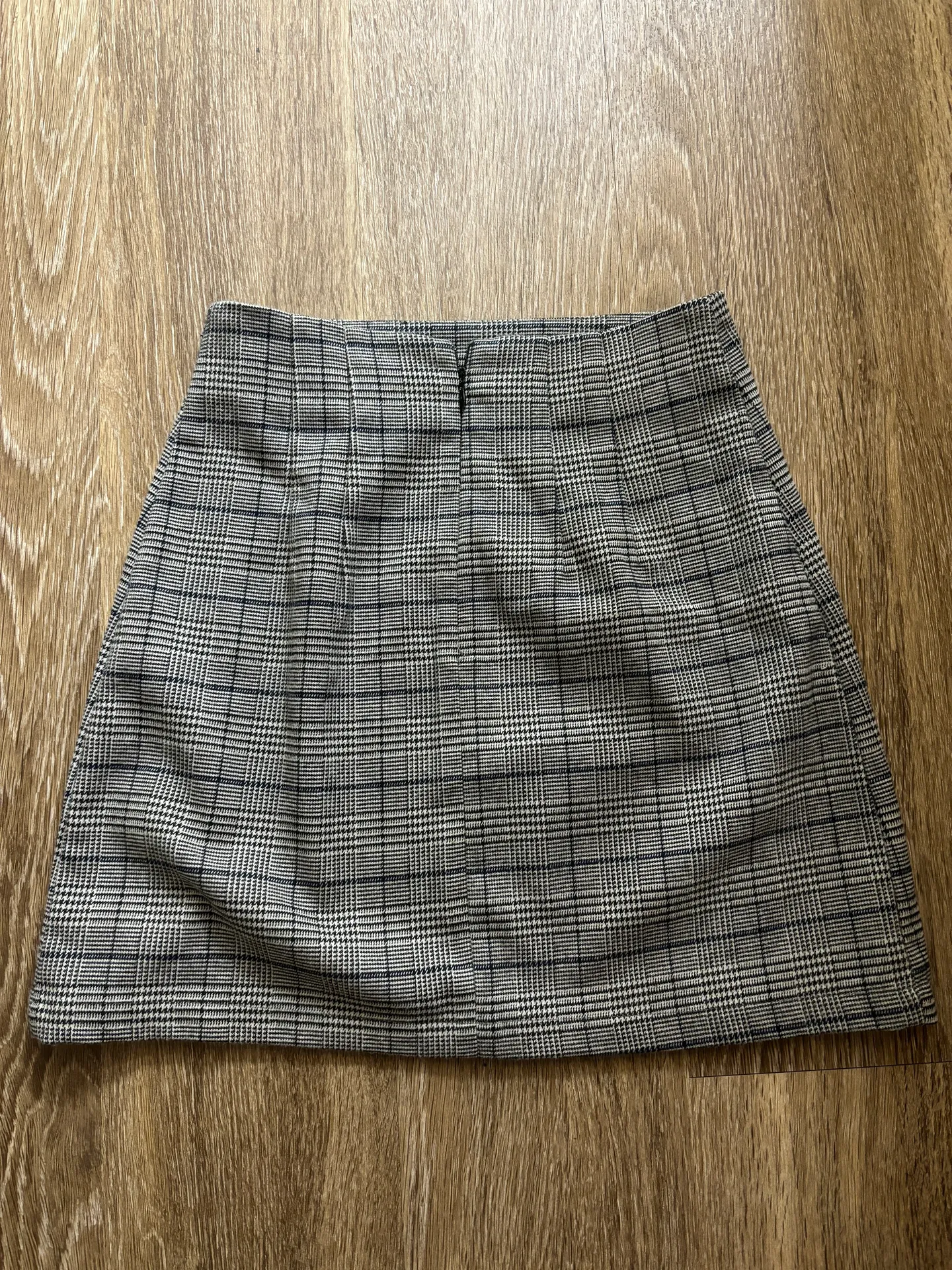 Plaid Mini Skirt - Image 3