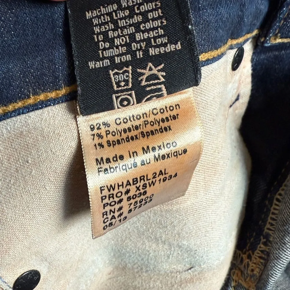 Big Star Hazel Boot Curvy Fit Jeans 27 Long Dark Wash - Image 12