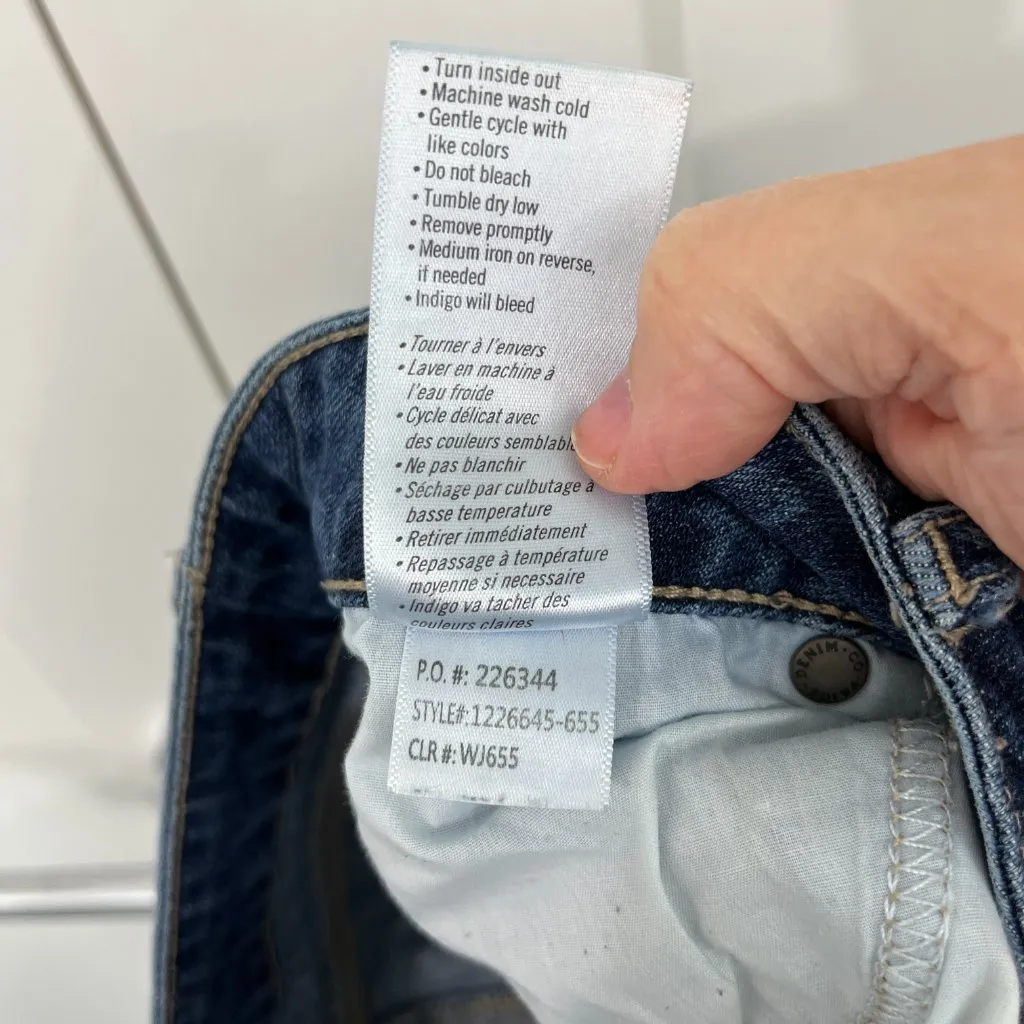 Paige Size 27 Blue Jimmy Jimmy Midrise Stretch Distressed Denim Jean Shorts - Image 10