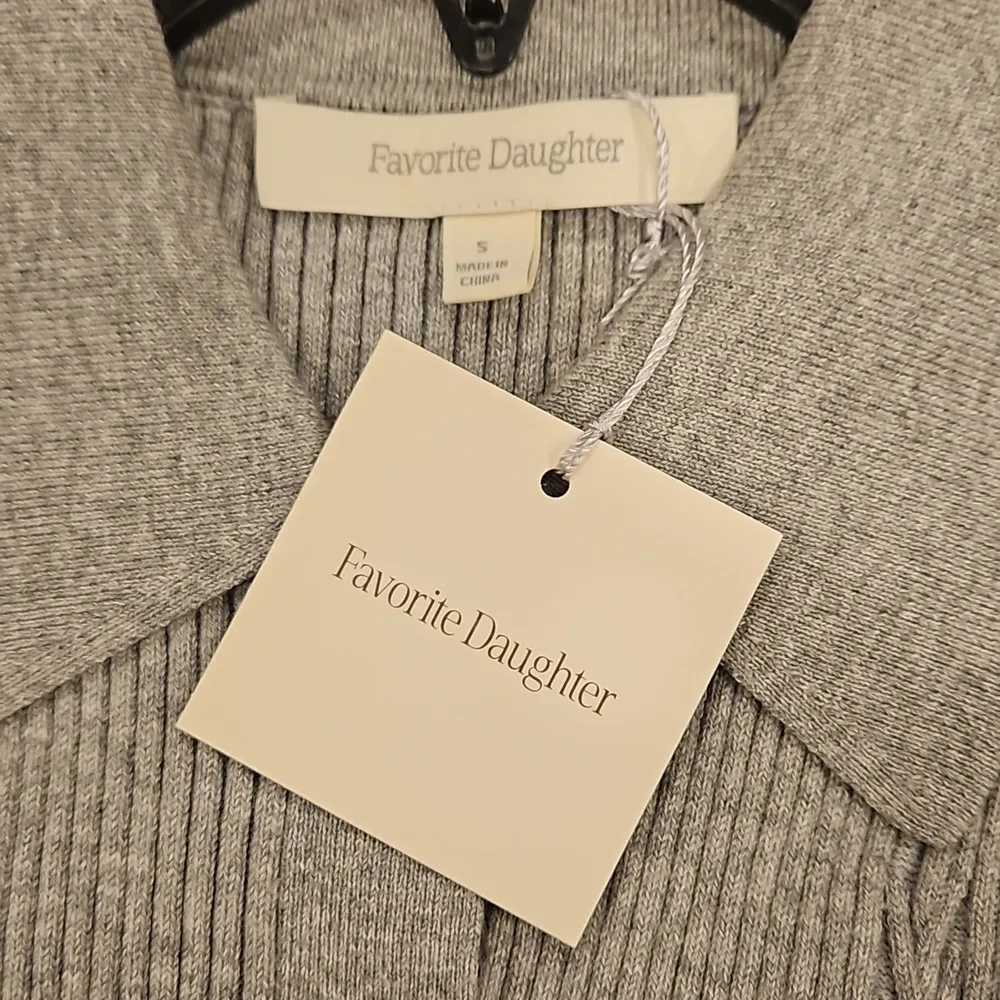 💕FAVORITE DAUGHTER💕 The Sleeveless Lena Dress ~ Rib Knit Frost Gray S NWT - Image 15