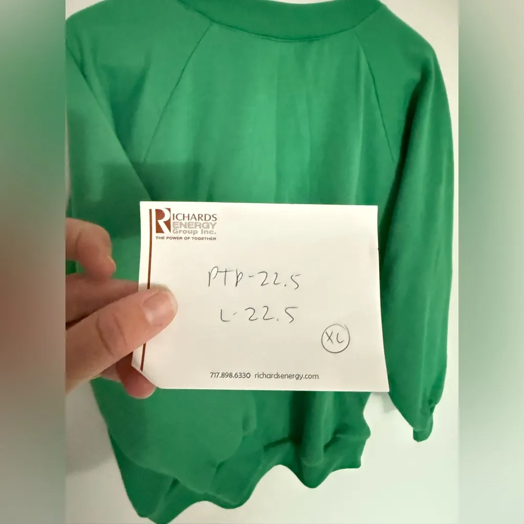 VTG BEST BETS Christmas Sweater Sweatshirt Teddy Bear Design Funky Multi Color M Green Size M - Image 8