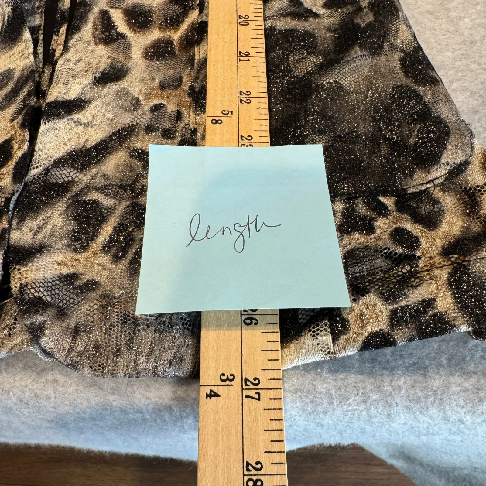 Alberto Makali Leopard Print Lace Blazer Womens Small Brown Pockets Mob Wife - Image 12