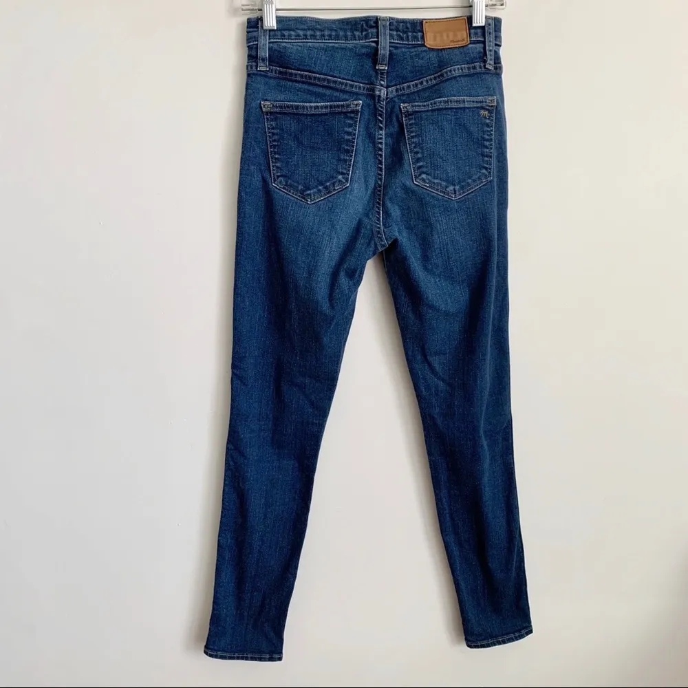 EUC Madewell 10” High Riser Skinny Skinny Jeans Size 27 - Image 6