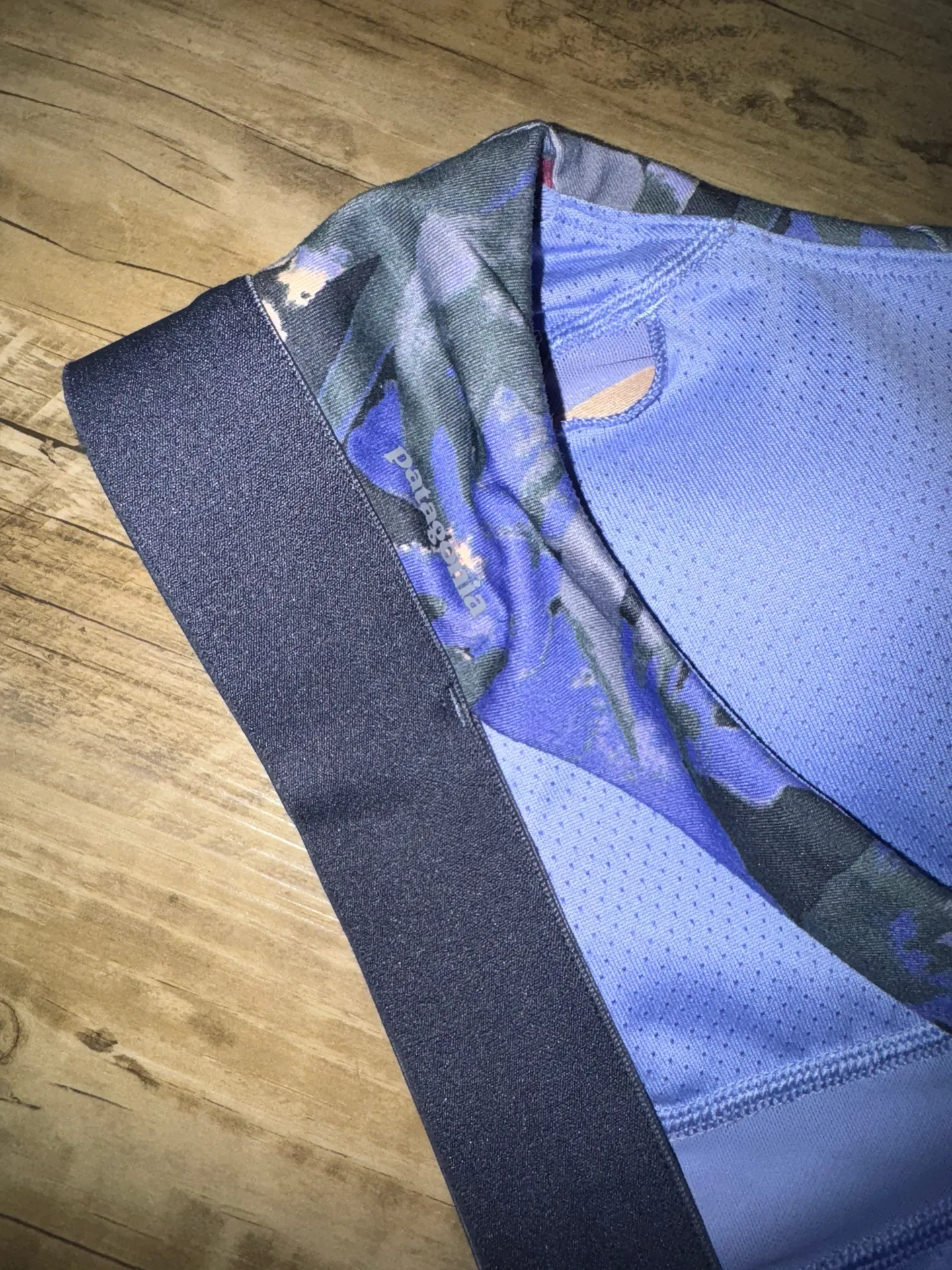 Blue and purple sports bra - Image 4