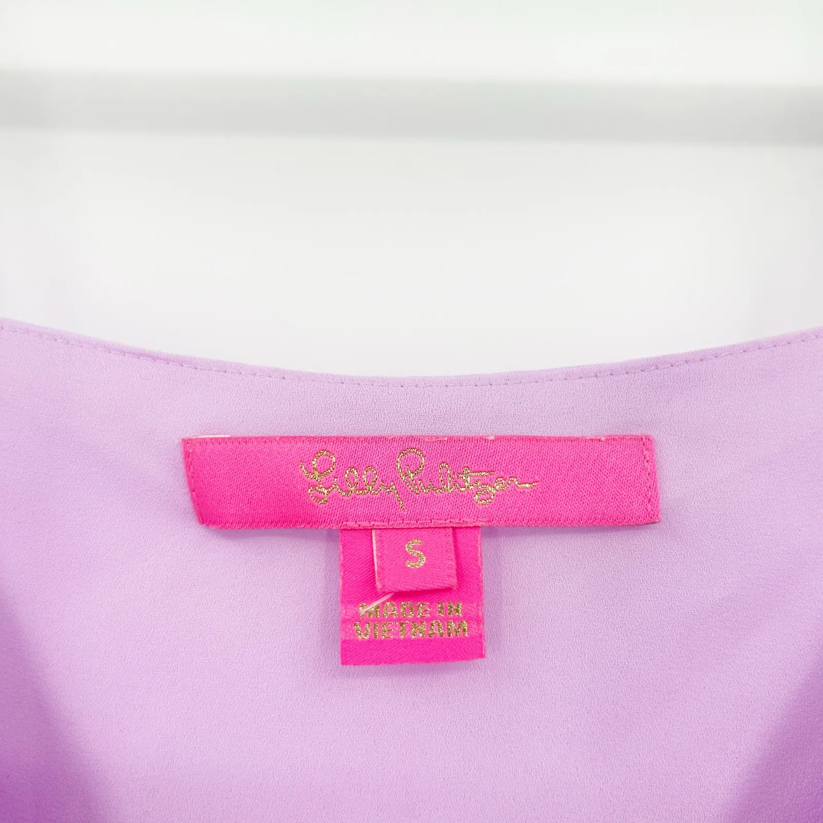 Lilly Pulitzer‎ Womens Coquette Karmen Ruffle Cami Top Size S Lilac Freesia - Image 4