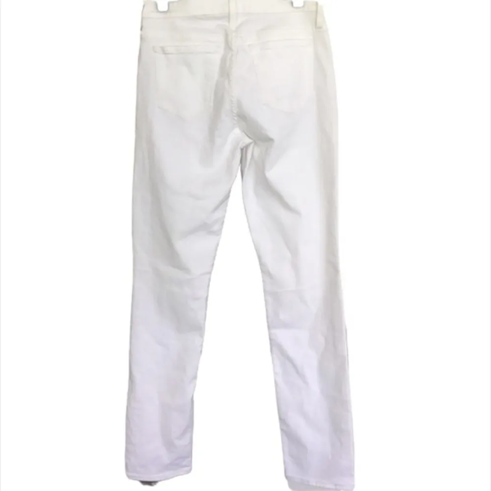 J CREW MATCHSTICK WHITE SKINNY STRAIGHT JEANS 27 - Image 11