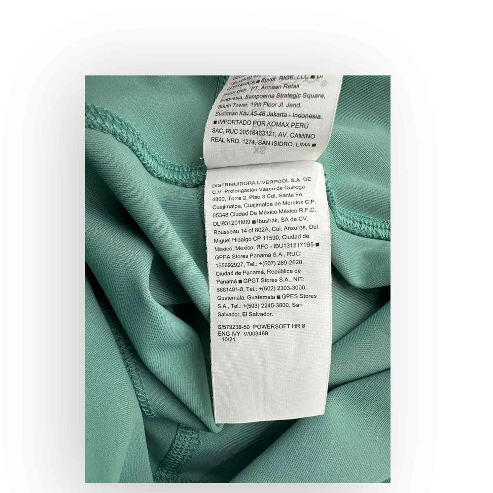 Old Navy Active Green Powersoft High Waisted Bike Shorts With Pockets XS - Image 5