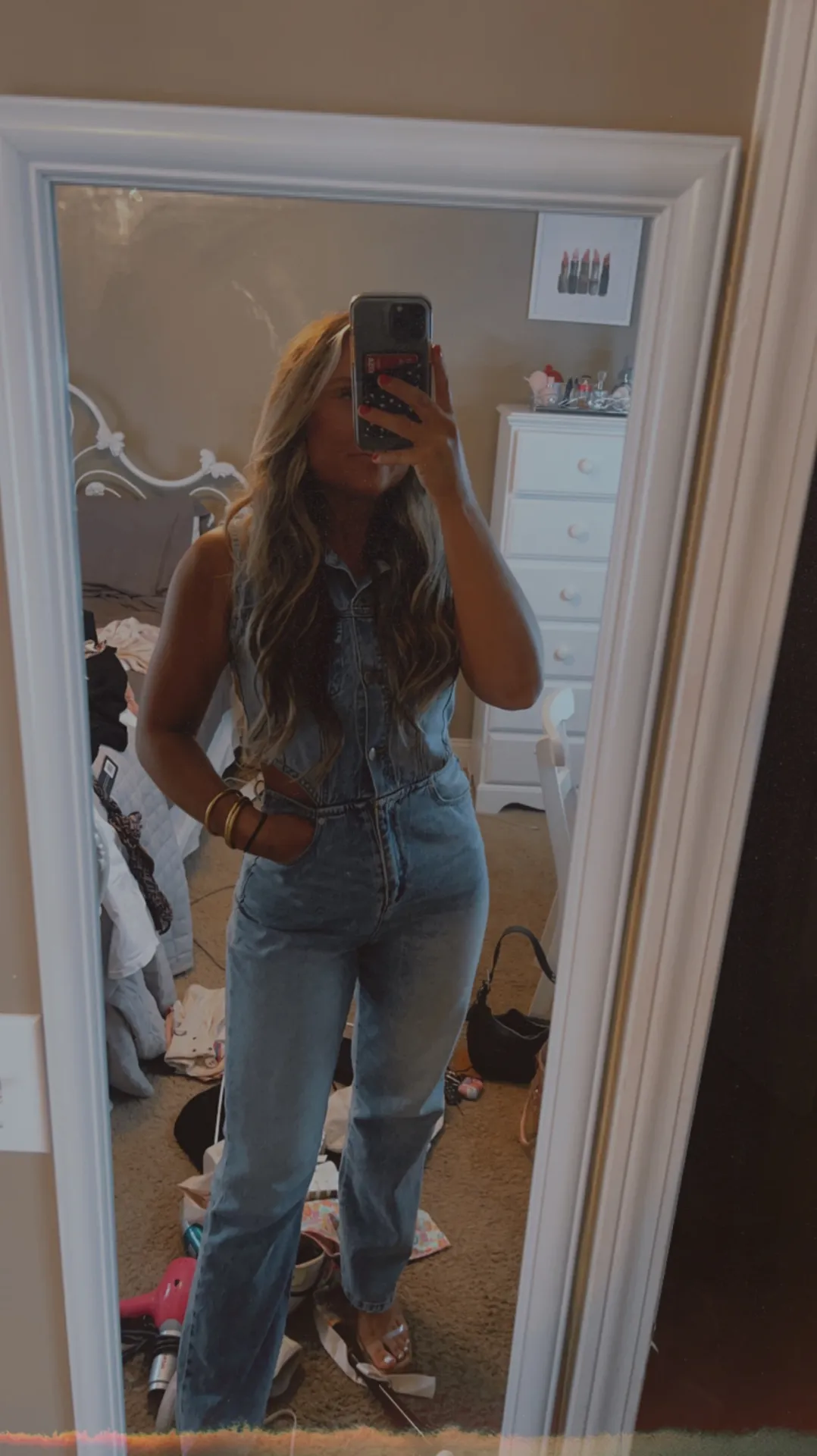 Denim Jumpsuit - Image 3