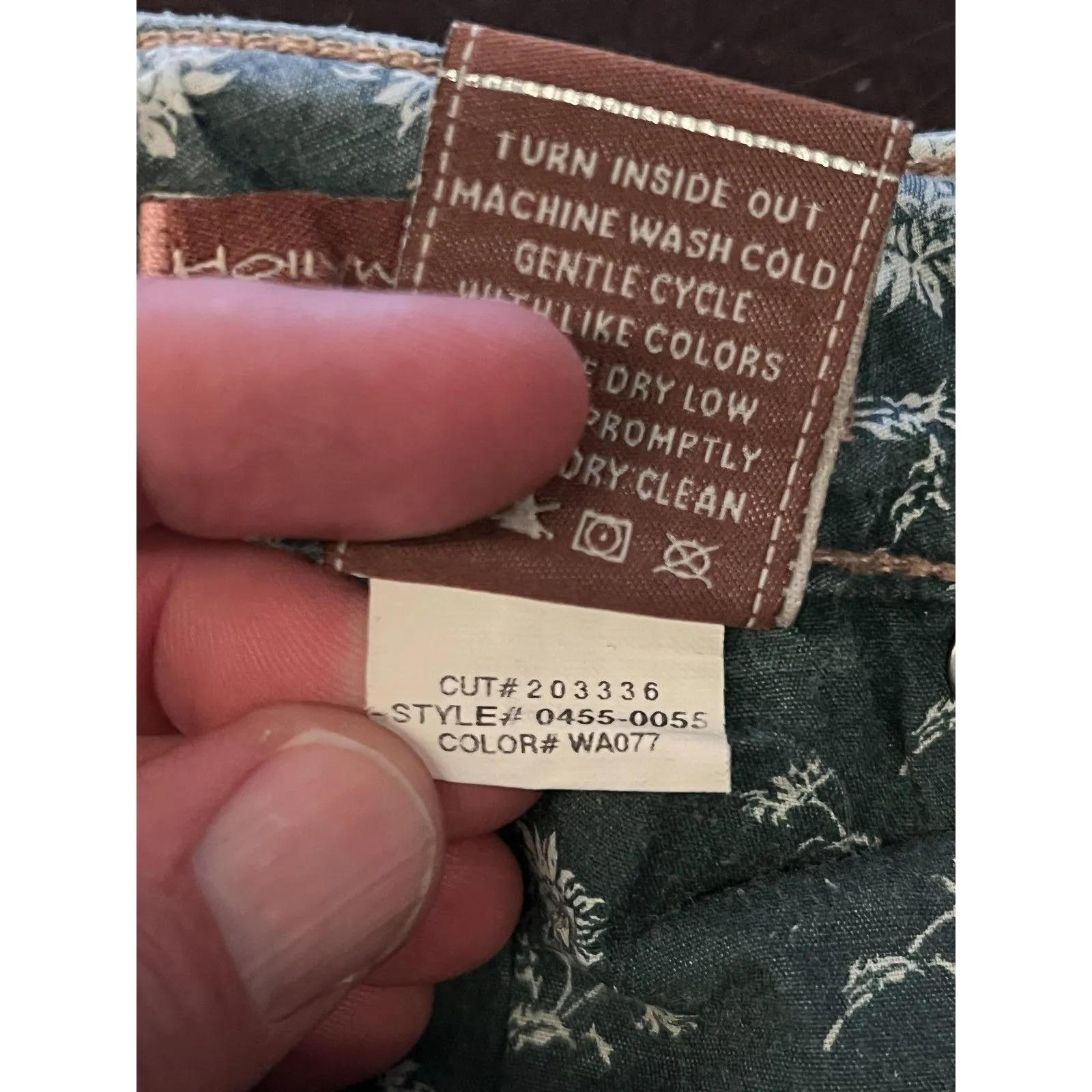 Paige Jeans Womens 26 Petite Blue Hollywood Hills Bootcut Premium Denim - Image 11