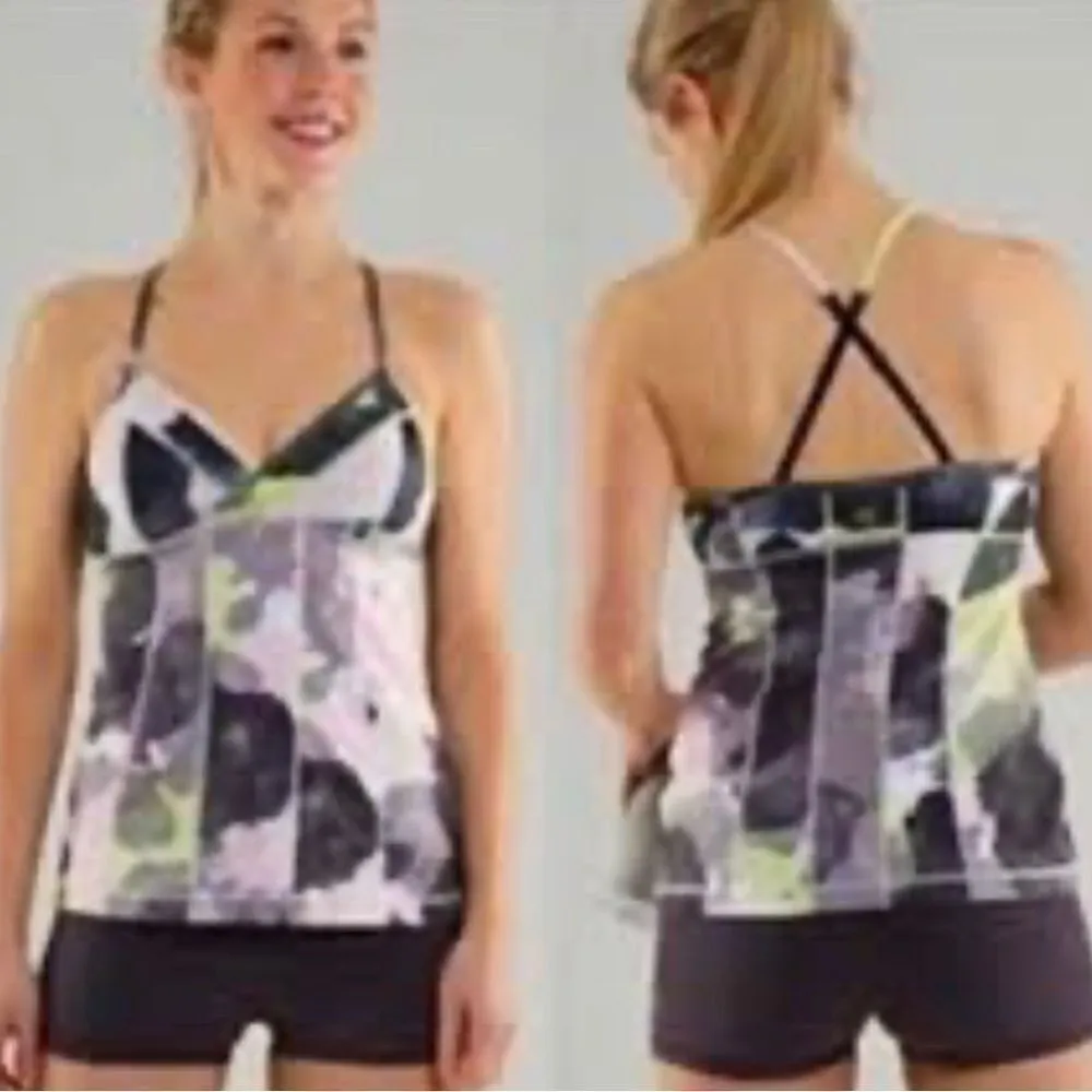 Lululemon | Citron Tinted Canvas Full Eagle Tank Size 4 - Image 6
