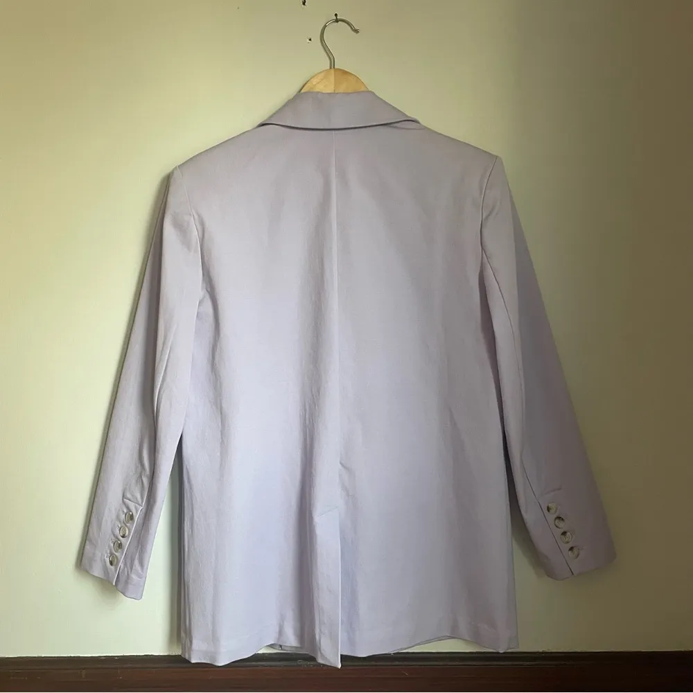 L’Academie Lilac Lavender Purple Oversized Blazer - Image 2