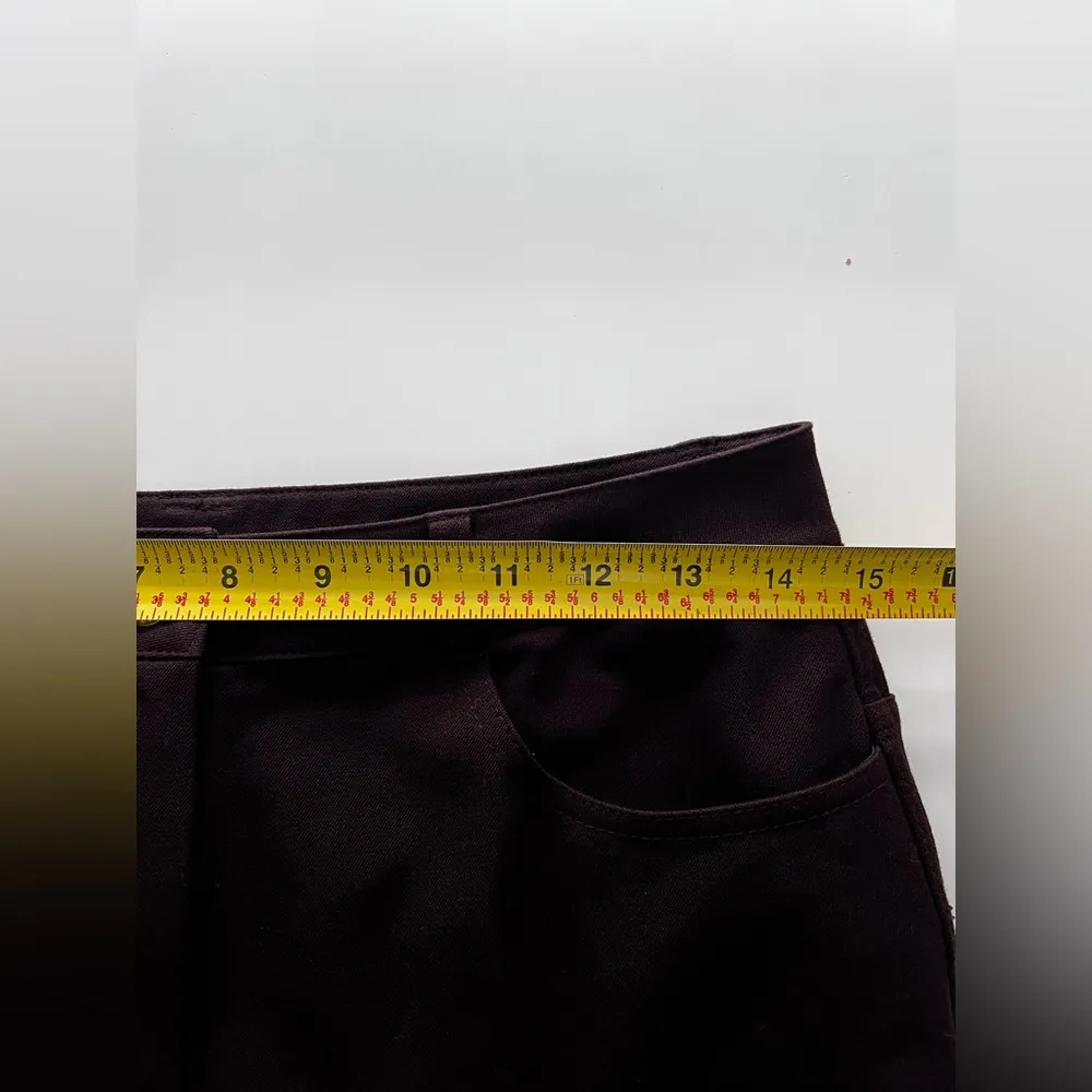 St John Sport Basic Straight Leg Pants chocolate brown 6 - Image 5