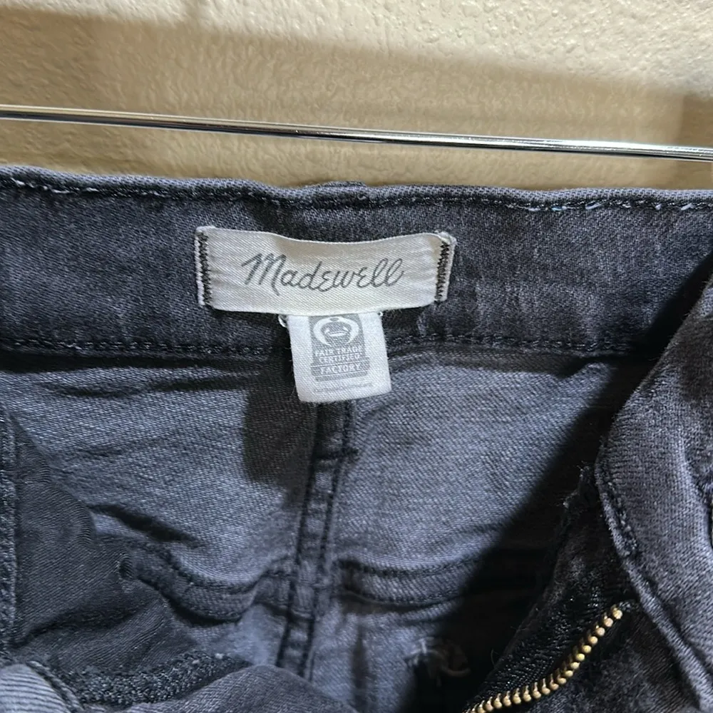 Madewell size 28 The Perfect Vintage Denim high rise cropped jeans - Image 3