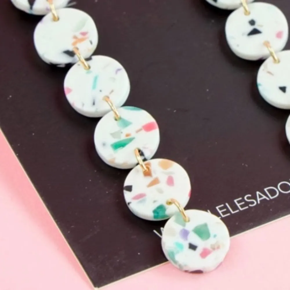 Lele Sadoughi Circle Garland Earrings - Image 2