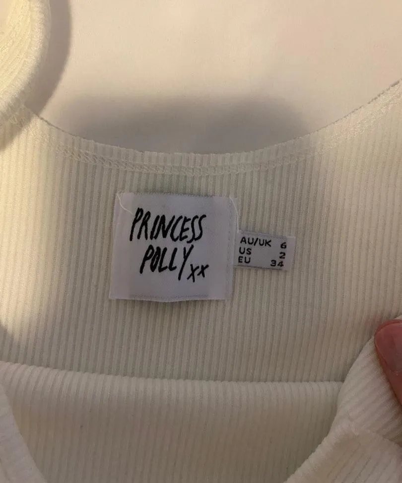 Princess Polly White Tank - Image 3