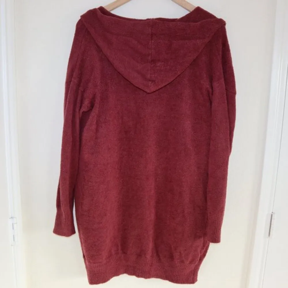 Altar'd state‎ intimates burgundy hooded cardigan - Image 2
