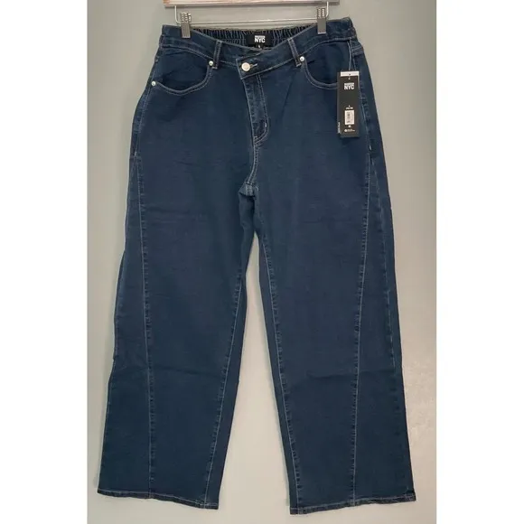 NWT Madden NYC Wide Leg Jeans L 12 - Image 3