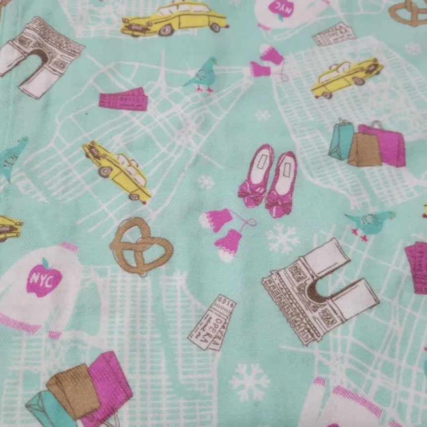 J Crew Pants Size Medium W31"xL29.5" J.Crew Sleepwear Pajama Pants New York City NYC - Image 5