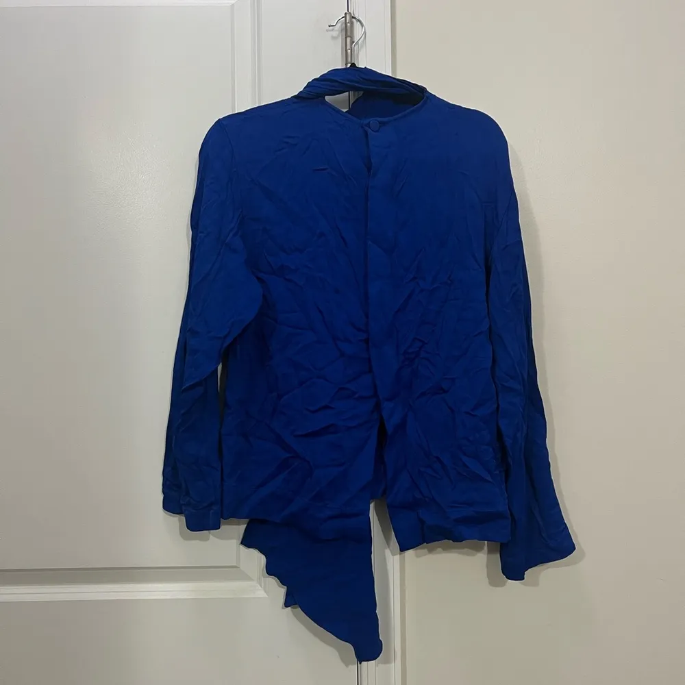 Joseph Blue Lapointe One Shoulder Top Size 34 EU - Image 6