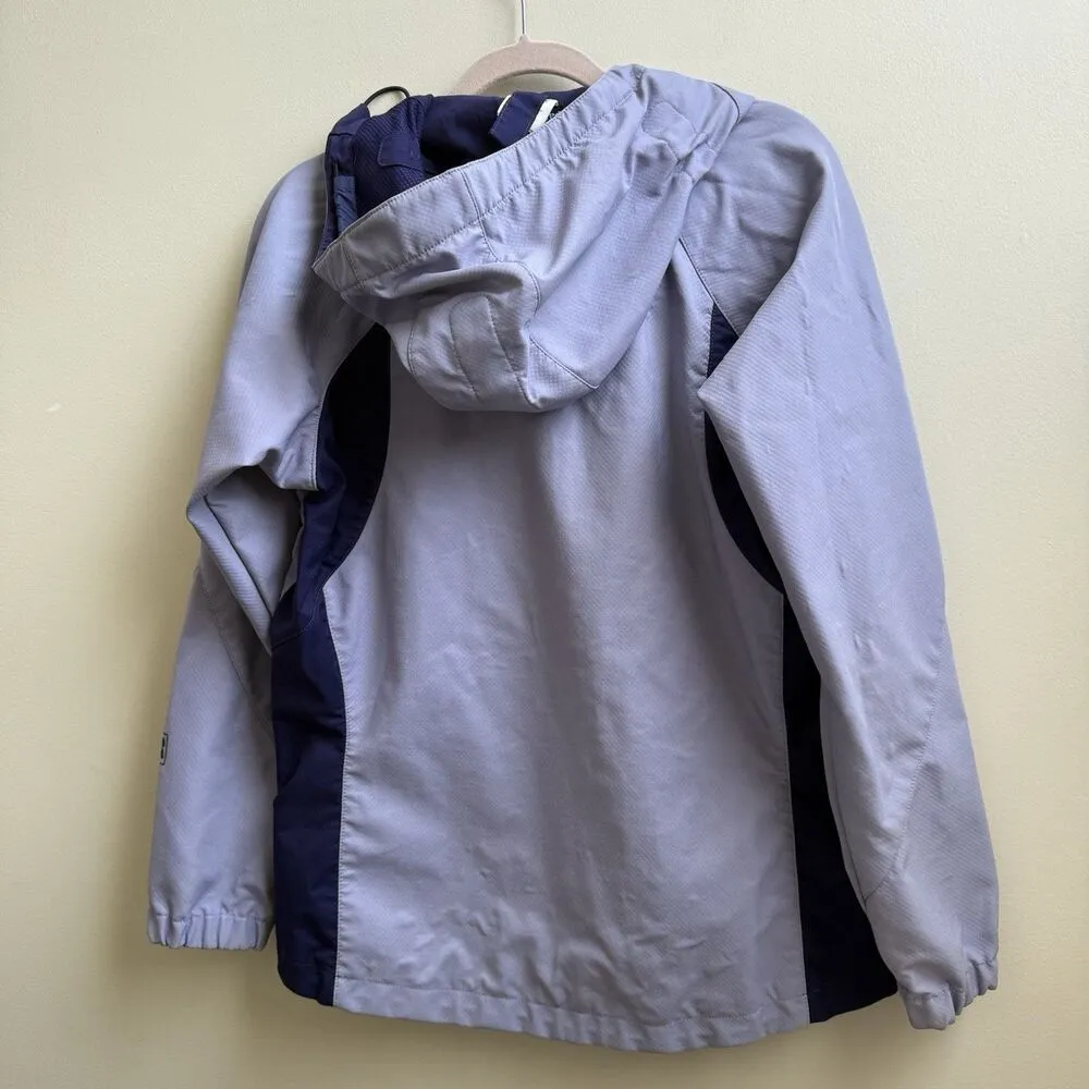 Patagonia Women's Hooded Jacket Partial Mesh Lining Packable Lightweight Size M - Image 4