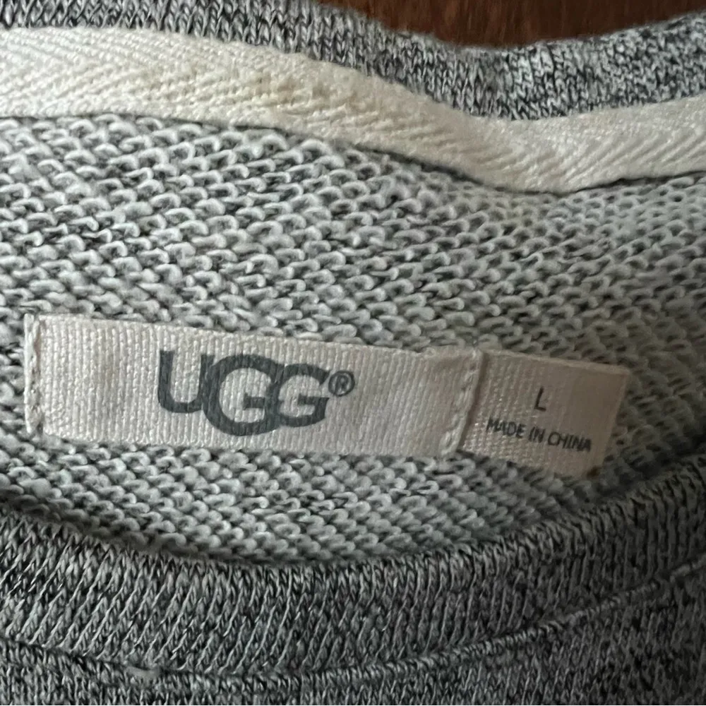 Ugg Heather Gray Cozy Maree T-Shirt Dress. Size Large - Image 4