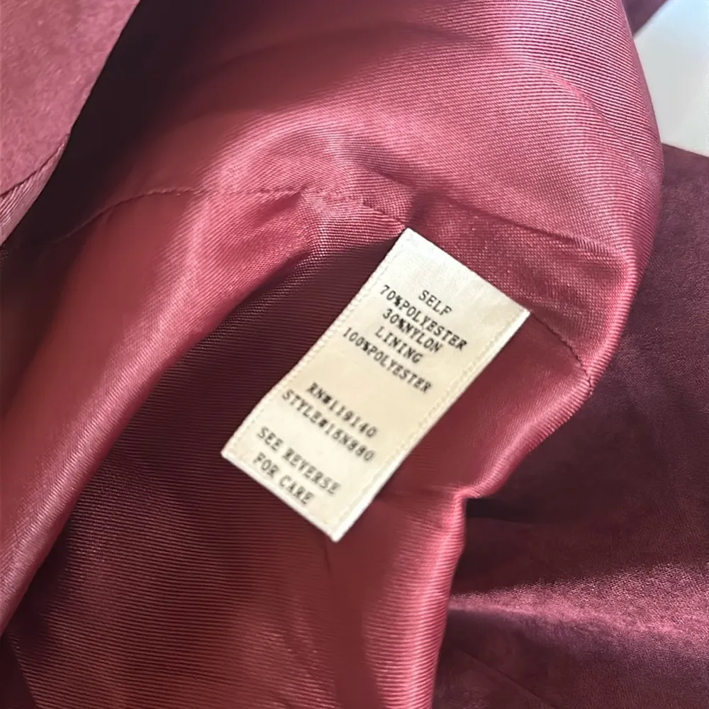 Double Zero Maroon Suede Sipper Jacket - Image 12